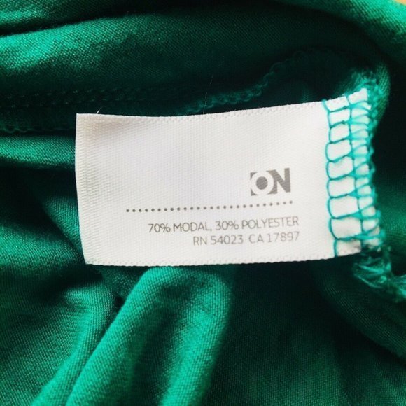 Old‎ Navy Shirt Top Blouse Tunic Green 3/4 Sleeve S Small - Picture 10 of 10